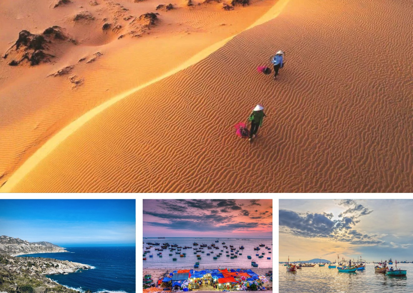 Voyage d'aventure - Sports nautiques et dunes de sables a Mui Ne Phan Thiet avec l'organisation de l'agence de voyage locale Tonkin Voyage