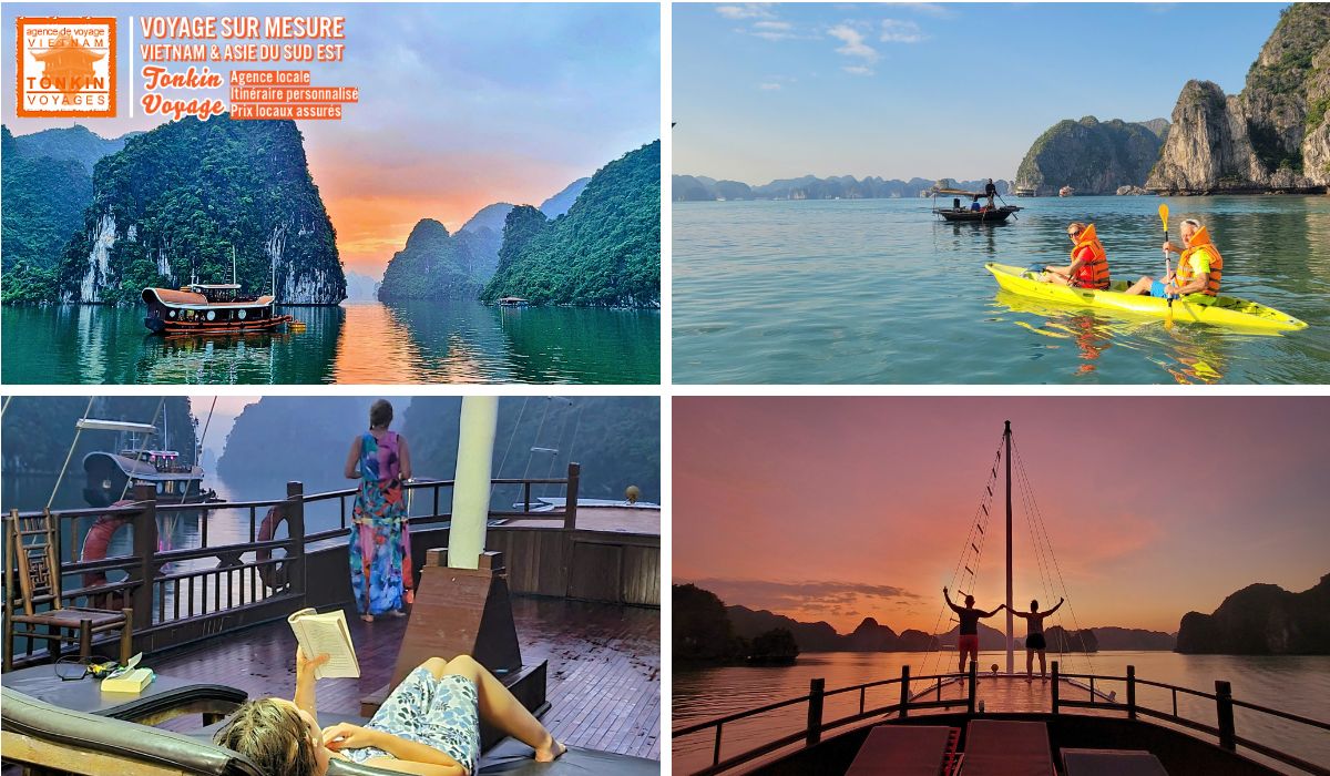Privatiser un bateau pour croisi&egrave;re au Vietnam : En couple, en famille ou entre amis : partir de votre mani&egrave;re de voyager
