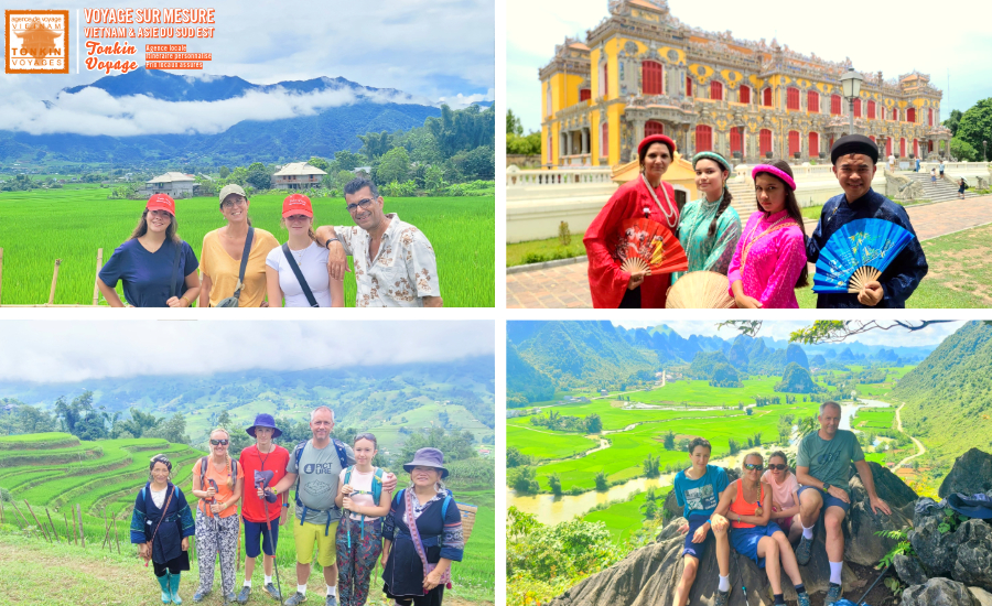 Organiser un voyage en famille avec l'agence locale de voyage sur mesure Tonkin Voyage