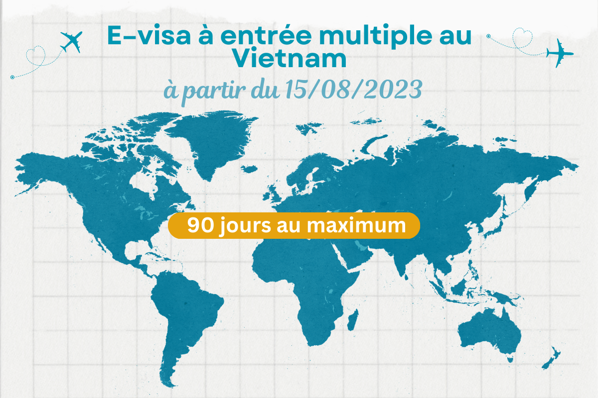 visa &agrave; l'arriv&eacute;e au Vietnam e-visa 