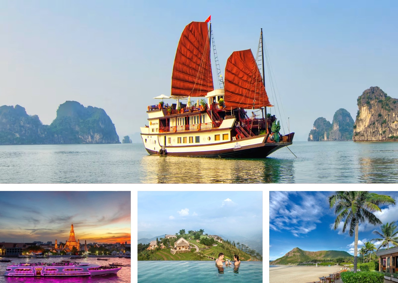 Vacances en couple au Vietnam - Voyage en couple et extensions vers les pays voisins : quelle combinaison choisir ?