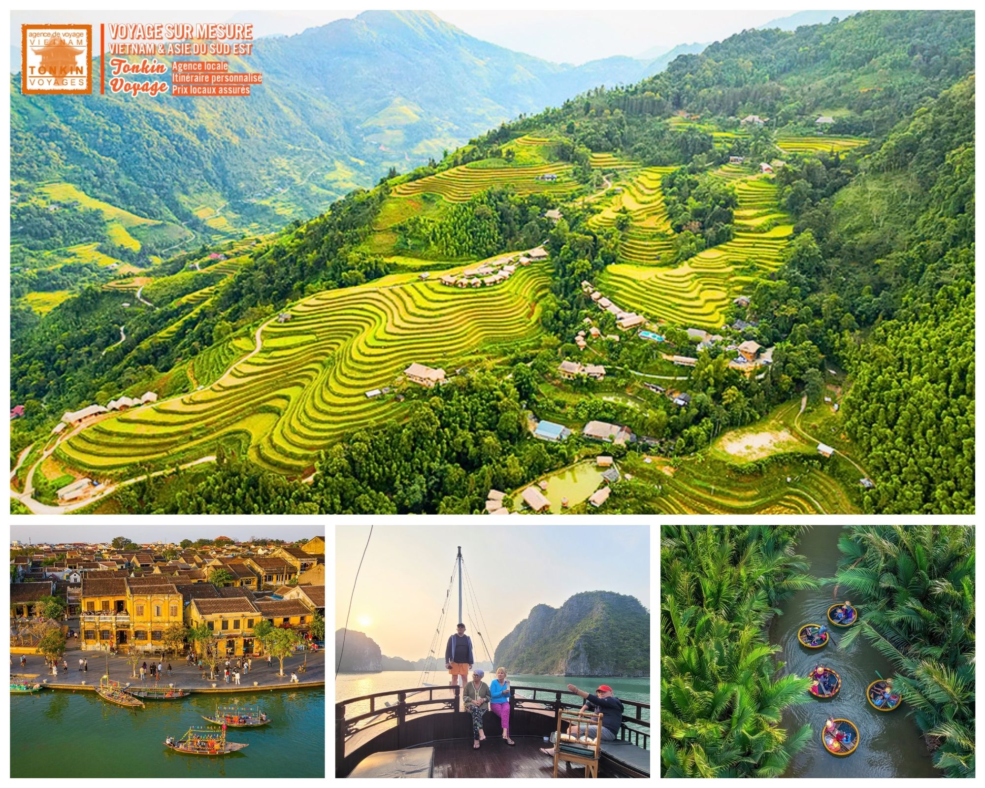 Voyager au Vietnam avec ses parents : Quel itin&eacute;raire choisir pour voyager au Vietnam avec ses parents ?