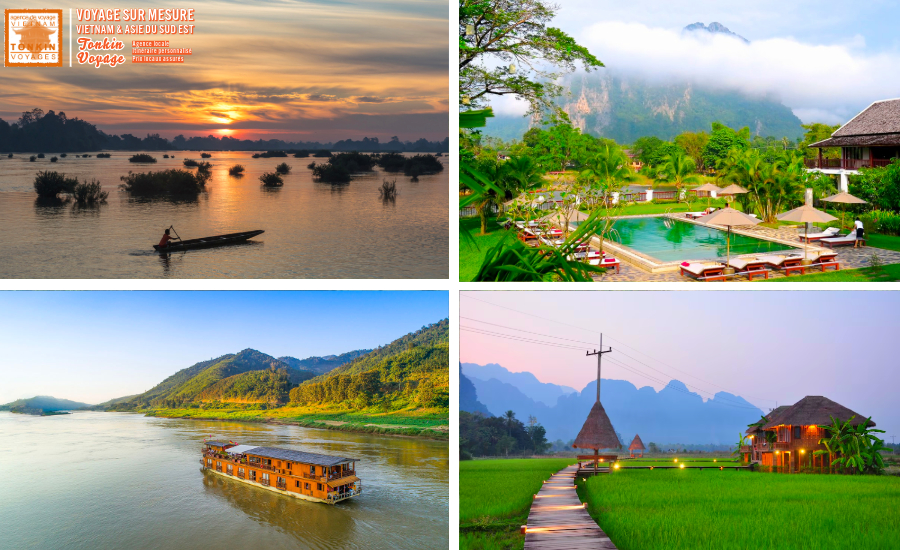 Quel niveau de confort choisir pour un voyage en asie du sud est : Laos : le charme, le calme et une conception plus intime du luxe