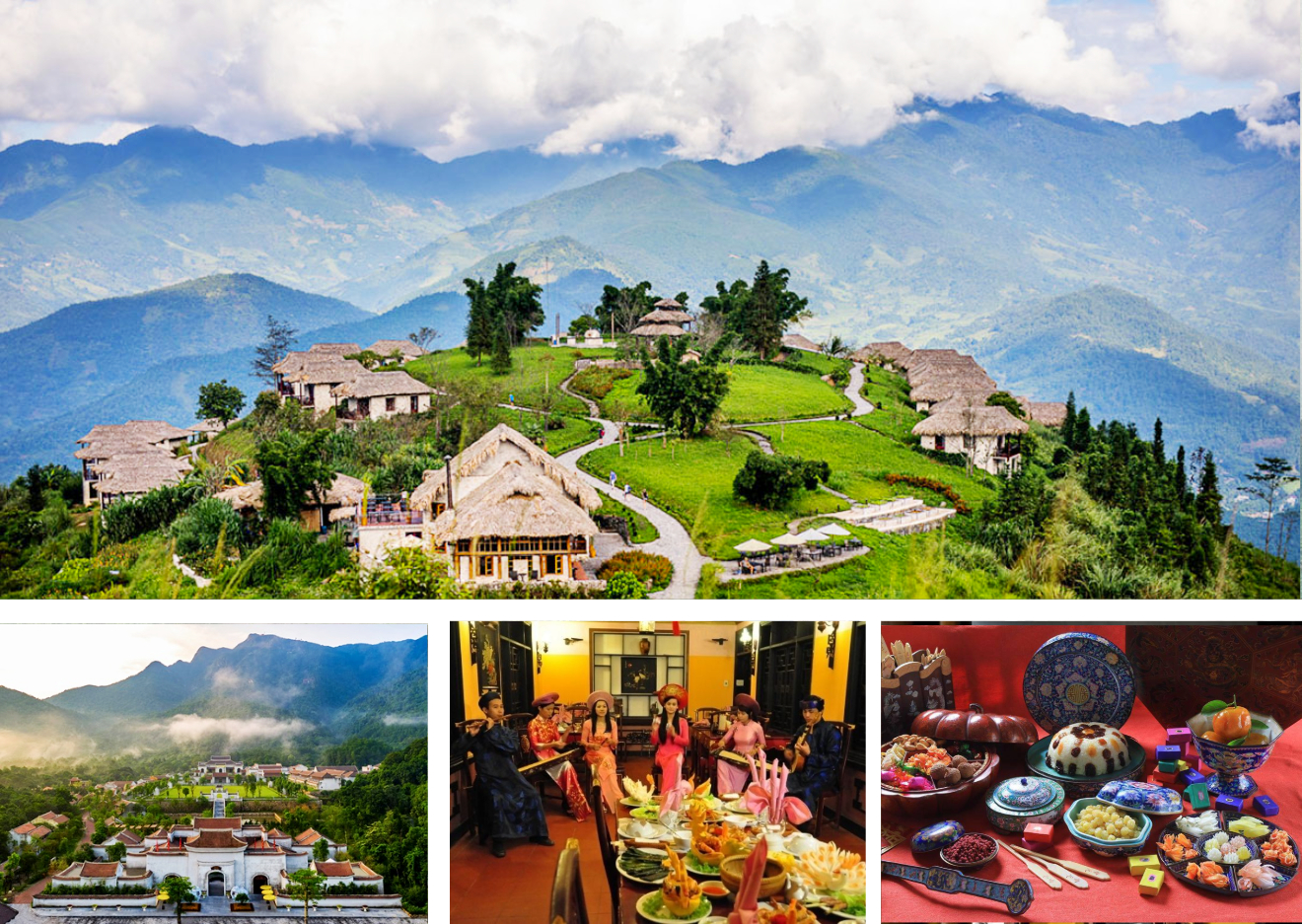 Voyage en couple au Vietnam hebergement &eacute;colodge diner royal et activites romantiques avec l'agence locale Tonkin Voyage