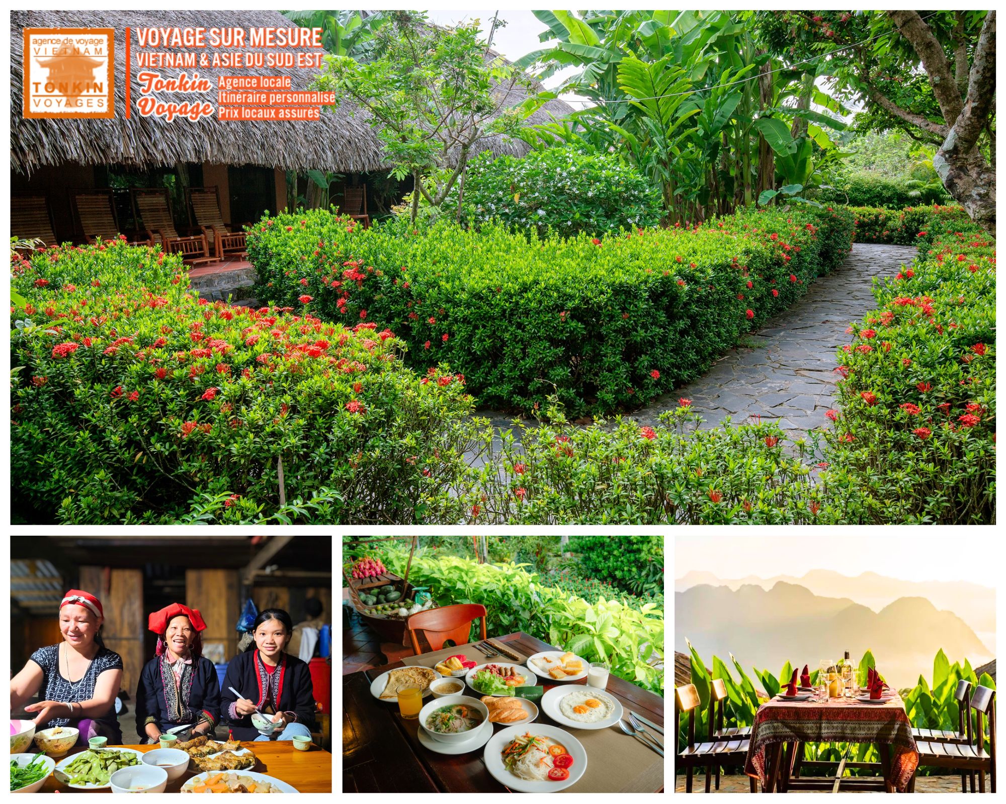 Que manger au Vietnam ? Voyage culinaire priv&eacute; avec l'agence de voyage locale francophone au Vietnam Tonkin Voyage