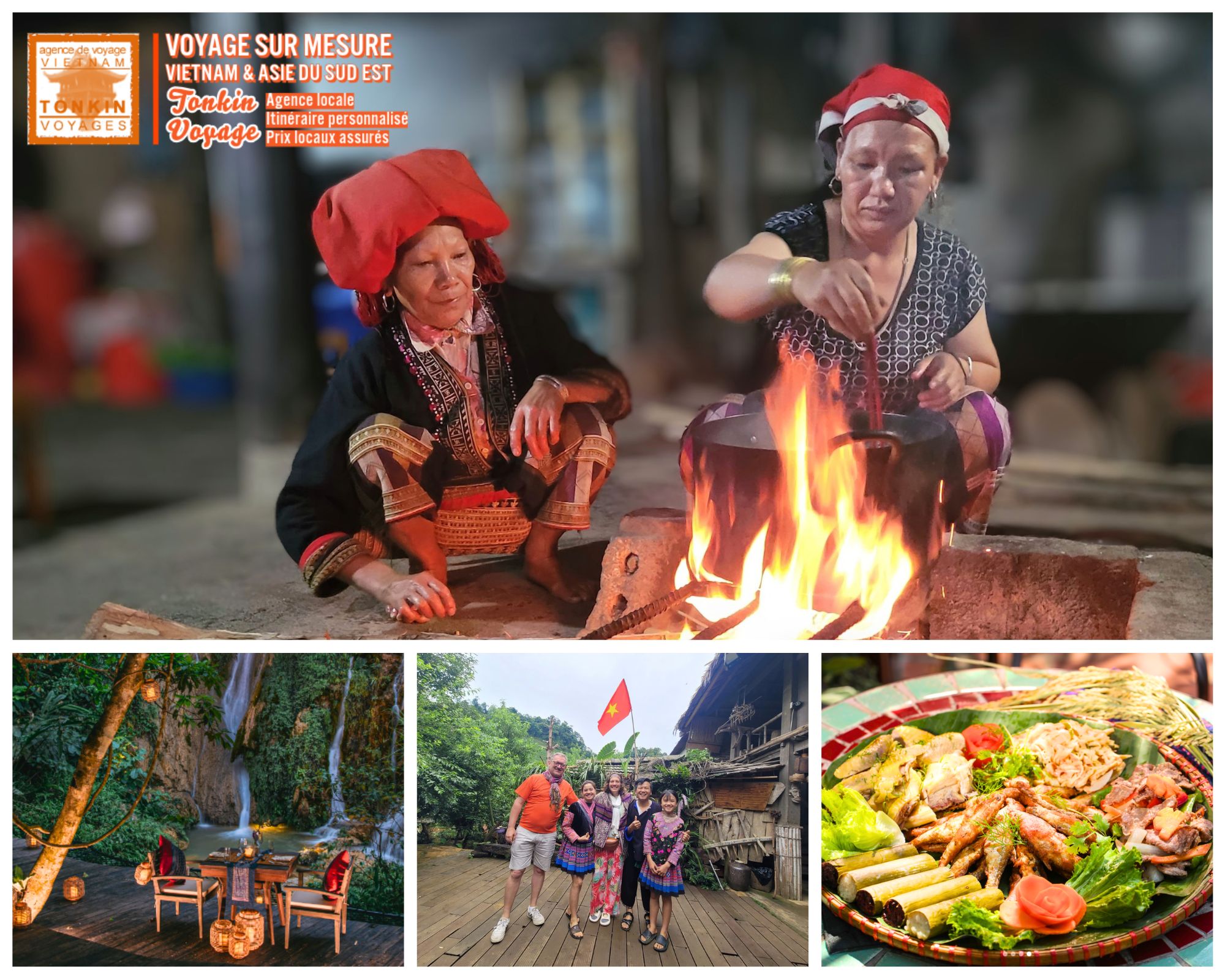 Des sp&eacute;cialit&eacute;s de Hano&iuml; aux cuisines des montagnes, des traditions de Hu&eacute; aux tables du M&eacute;kong, d&eacute;couvrez la diversit&eacute; culinaire du Vietnam lors d&rsquo;un voyage priv&eacute; sur mesure. Avec les conseils d&rsquo;un guide francophone, alternez cuisine de rue, repas chez l&rsquo;habitant et restaurants raffin&eacute;s, selon vos go&ucirc;ts et vos envies.