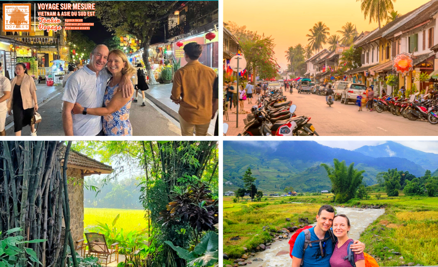 Voyage en couple au Vietnam : id&eacute;es roamtiques, itin&eacute;airaire, organisation sur mesure agence locale