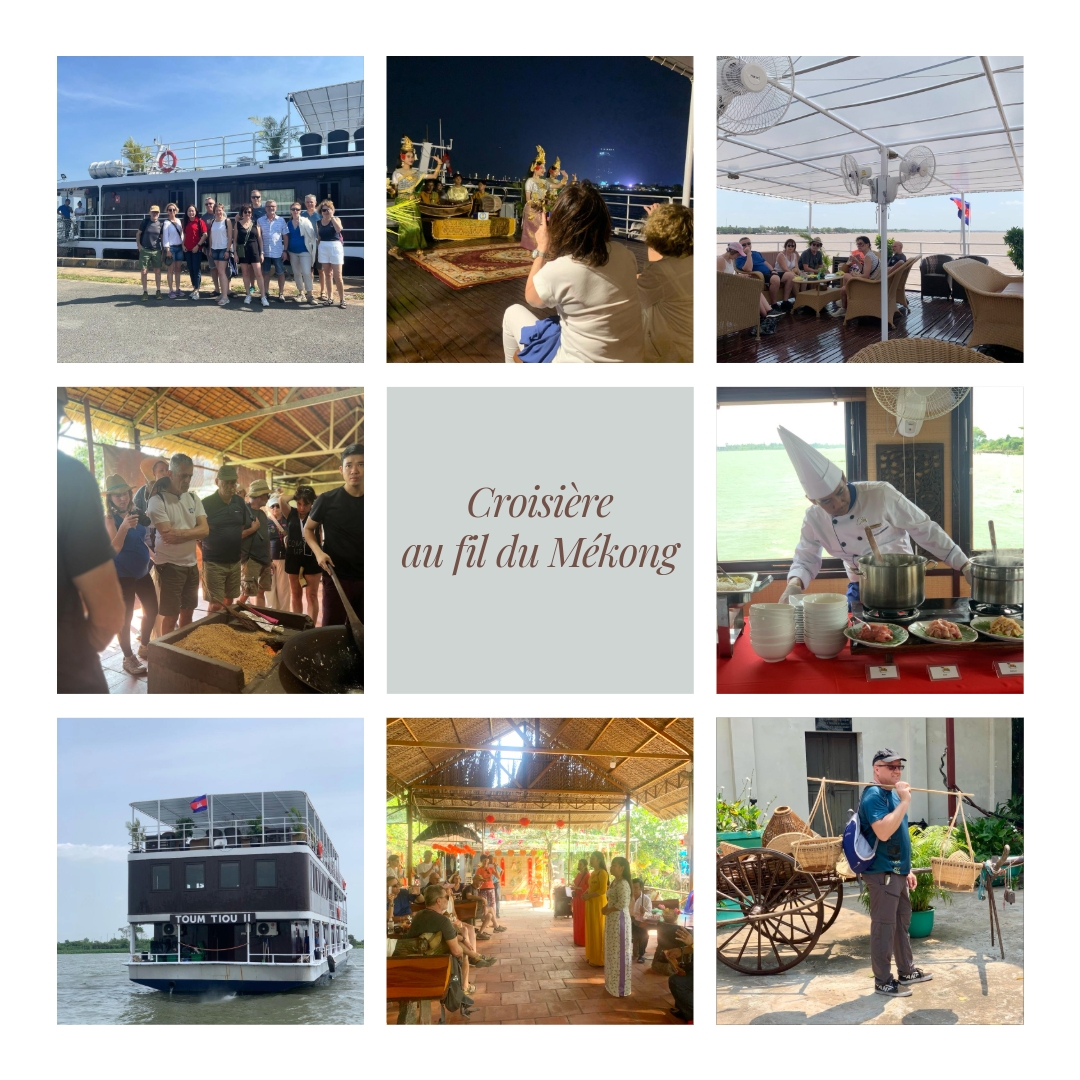 Croisi&egrave;re fluviale d'exception au fil du M&eacute;kong organis&eacute; par l'agence de voyage sur mesure Tonkin Voyage &agrave; Hanoi Vietnam
